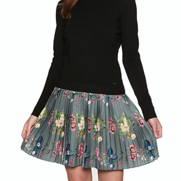 🍒NWT🍒 TED BAKER KNIT SKATER DRESS - Picture 8 of 8